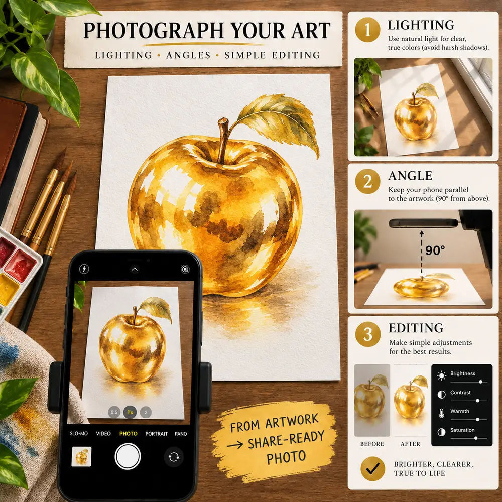 Bonus 3: Photograph Your Art Guide